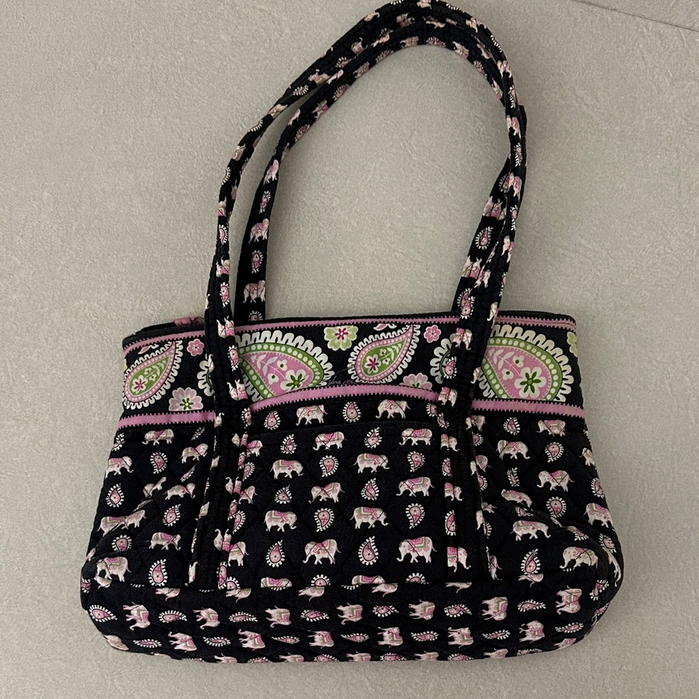 Pink Elephants Vera Bradley bag